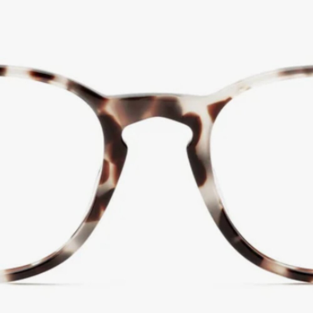 NWOT Krewe Tortoise-like Acetate Wayfarer Eyeglasses
